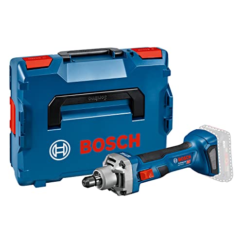 Bosch Professional 18V System Akku-Geradschleifer GGS 18V-20 (ohne Akkus und Ladegerät, inkl. 2x Einmaulschlüssel 19 mm, in L-BOXX) von Bosch Professional