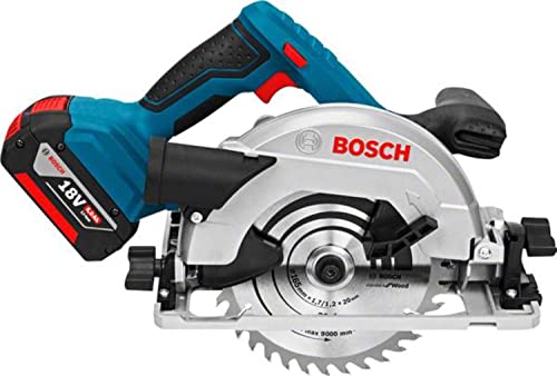Bosch Professional 18V System Akku Kreissäge GKS 18V-57 G (kompatibel mit Führungsschiene, Schnitttiefe: 57 mm, inkl. 2x 4.0Ah Akku, SchnelSchnellladegerät GAL 18V-40, 1x Kreissägeblatt, L-BOXX) Bosch Professional 18V System Akku Kreissäge GKS 18V-57 G (kompatibel mit Führungsschiene, Schnitttiefe: 57 mm, inkl. 2x 4.0Ah Akku, SchnelSchnellladegerät GAL 18V-40, 1x Kreissägeblatt, L-BOXX) von Bosch Professional