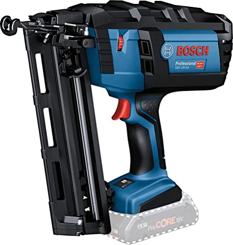 Bosch Professional 18V System Akku-Nagler GNH 18V-64 (max. Nagel-Ø 1,6 mm, Nagellänge 64 mm, ohne Akkus und Ladegerät, im Karton) von Bosch Professional