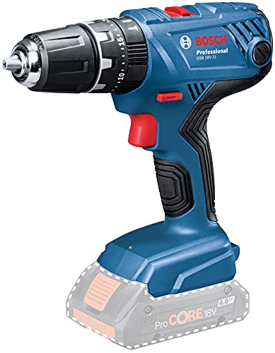 Bosch Professional 18V System Akku Schlagbohrschrauber GSB 18V-21 (max. Drehmoment 55 Nm, ohne Akkus und Ladegerät, im Karton) von Bosch Professional