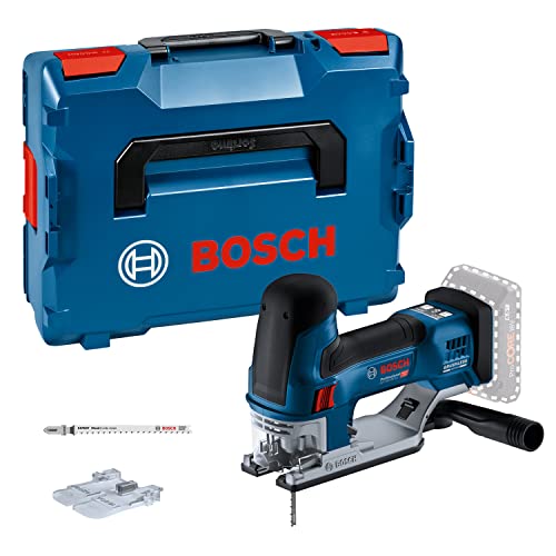 Bosch Professional 18V System Akku-Stichsäge GST 18V-155 SC (mit Stabform, Akkus und Ladegerät nicht im Lieferumfang enthalten, L-BOXX 136) von Bosch Professional