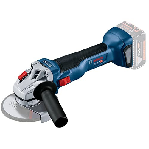 Bosch Professional 18V System Winkelschleifer GWS 18V-10 (Scheibendurchmesser 115mm, ohne Akku und Ladegerät, im Karton) von Bosch Professional