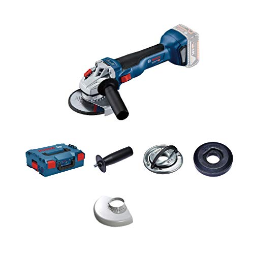 Bosch Professional 18V System Akku Winkelschleifer GWS 18V-10 (inkl. Scheibendurchmesser 125mm, ohne Akkus und Ladegerät, in L-BOXX 136) von Bosch Professional