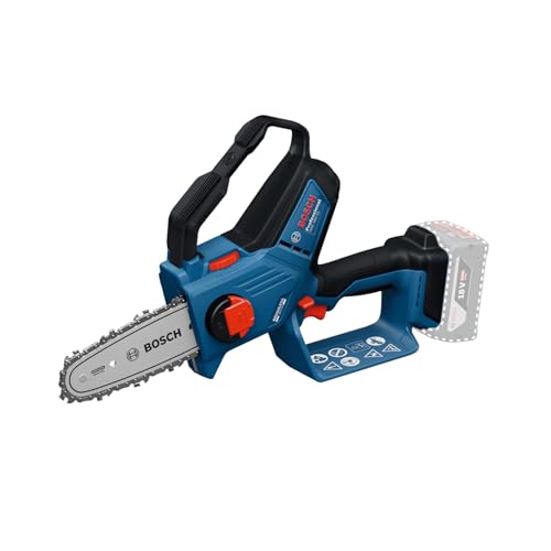 Bosch Professional 18V System Astsäge GKE 18V-15 (bis zu 350 Schnitte pro Akku-Ladung, Schneiden bis 13 cm, bürstenloser Motor, inkl. Schwertschutz 15 cm, ohne Akku) von Bosch Professional