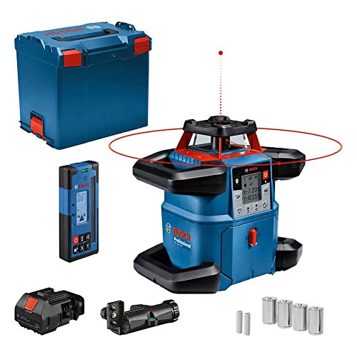 Bosch Professional 18V System Rotationslaser GRL 600 CHV (mit App-Funktion, max. Arbeitsbereich: 600 m, in L-boxx) von Bosch Professional