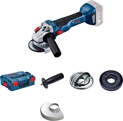 Bosch Professional 18V System Akku Winkelschleifer GWS 18V-10 (inkl. Scheibendurchmesser 115mm, ohne Akkus und Ladegerät, in L-BOXX) von Bosch Professional