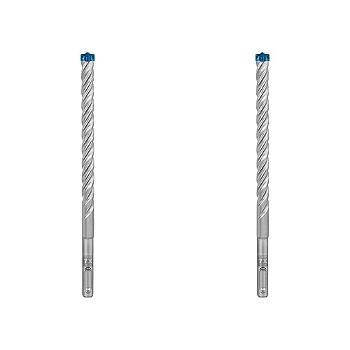 Bosch Professional 1x Expert SDS plus-7X Hammerbohrer (für Stahlbeton, Ø 12,00x215 mm, Zubehör Bohrhammer) (Packung mit 2) von Bosch Professional