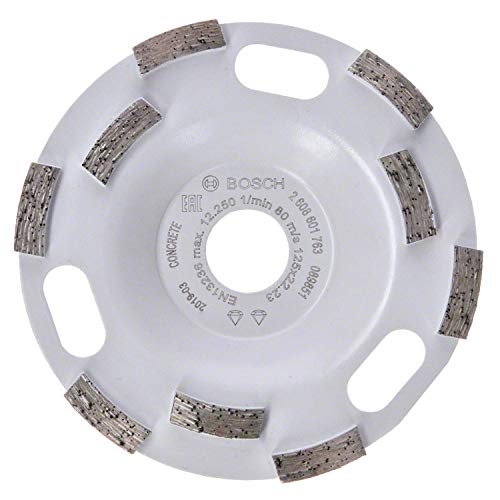 Bosch Accessories Diamantschleifscheibe Expert für Winkelschleifer (für Beton, Schleifscheiben-ø: 125 mm, Bohrungs-ø: 22,23 mm, Zubehör für Betonschleifer) von Bosch Accessories