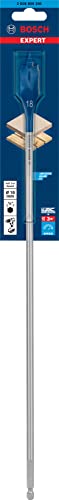 Bosch Accessories Bosch Professional 1x Expert SelfCut Speed Flachfräsbohrer (für Weichholz, Grobspanplatte, Ø 18,00 mm, Länge 152 mm, Zubehör Schlagbohrmaschine) von Bosch Accessories