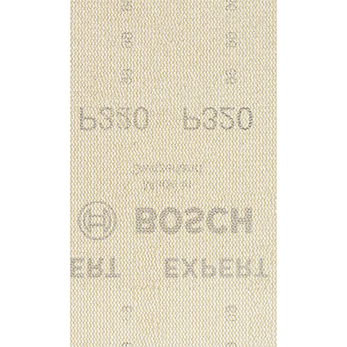 Bosch Professional 10x Expert M480 Schleifnetz (für Hartholz, Farbe auf Holz, 80x133 mm, Körnung 320, Zubehör Schwingschleifer) von Bosch Accessories