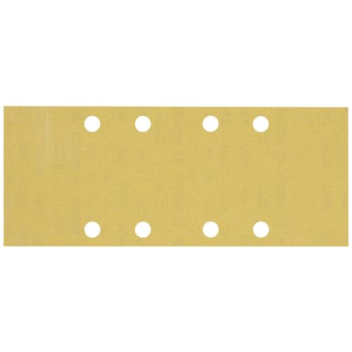 Bosch Accessories 10x Schleifpapier Expert C470 mit 8 Löchern (für Hartholz, Farbe auf Holz, 93x230 mm, Körnung 180, Zubehör Schwingschleifer) von Bosch Accessories