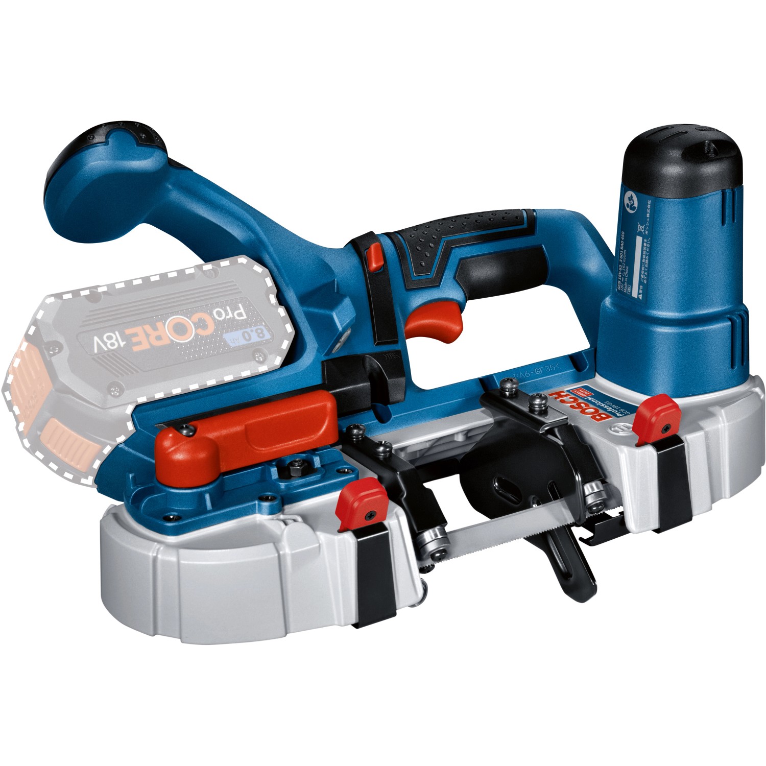 Bosch Professional Akku-Bandsäge GCB 18V-63 Solo Bosch Professional Akku-Bandsäge GCB 18V-63 Solo von Bosch Professional
