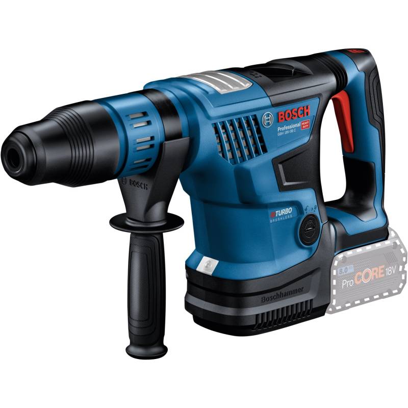 Bosch Professional Akku-Bohrhammer Biturbo GBH 18V-36 C Solo im Koffer von Bosch Professional