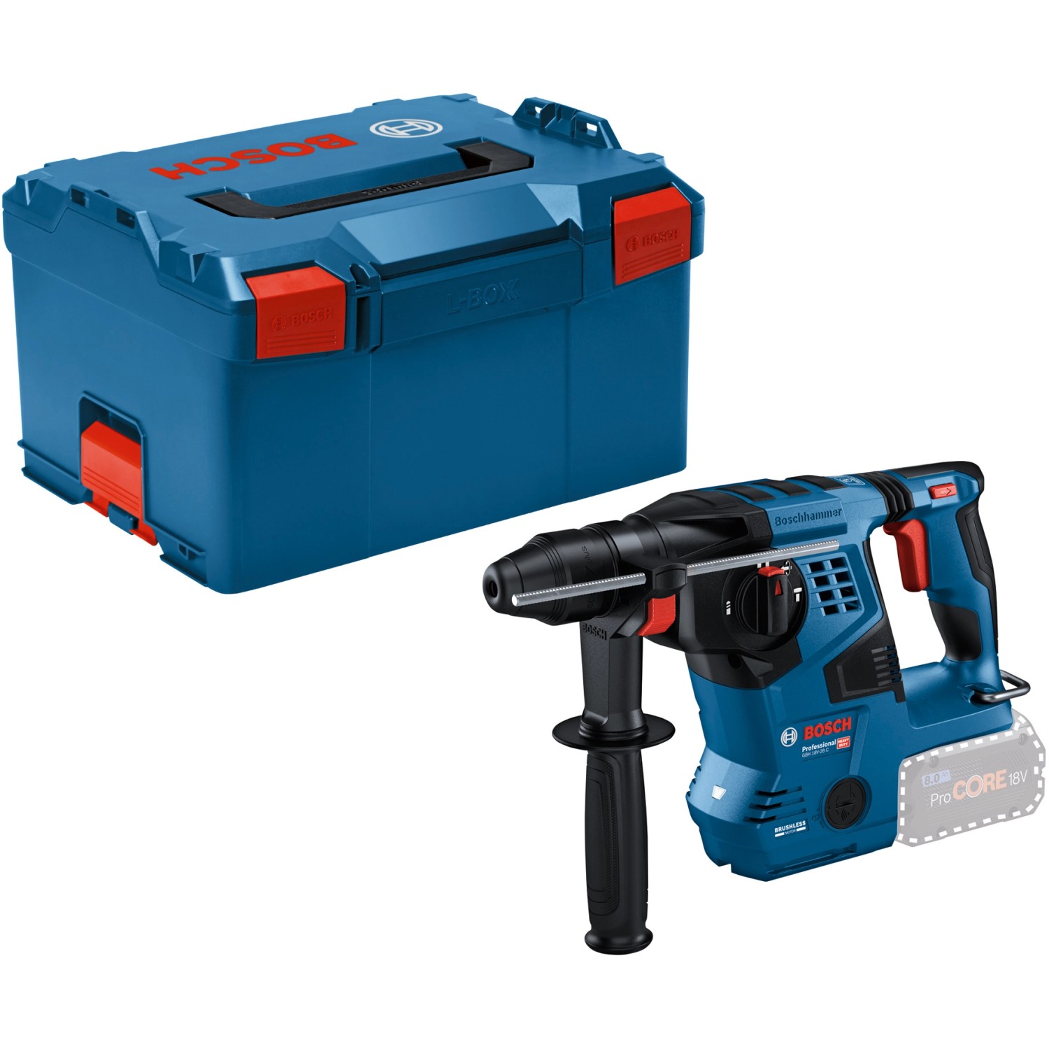 Bosch Professional Akku-Bohrhammer GBH 18 V-28 C in L-Boxx von Bosch Professional