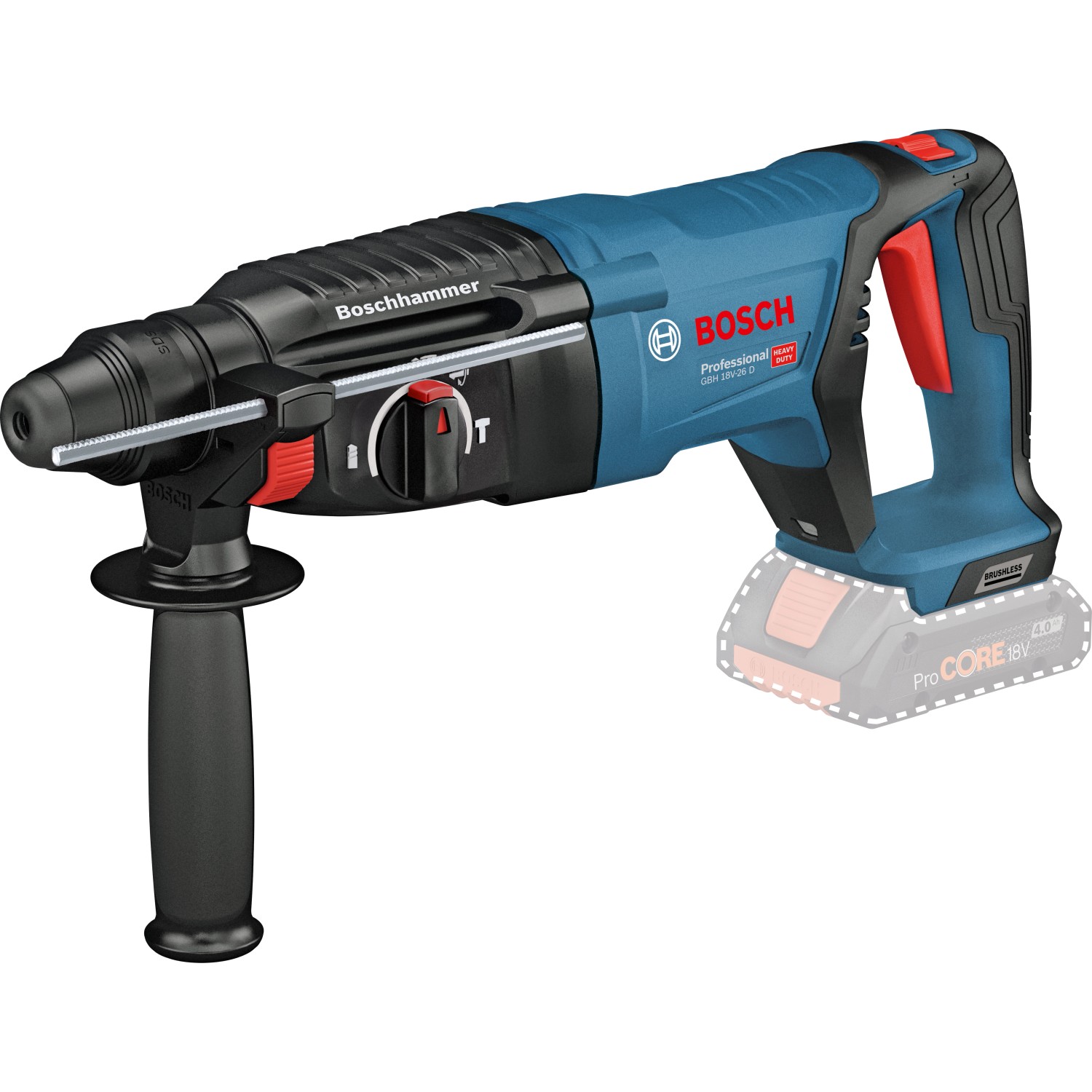 Bosch Professional Akku-Bohrhammer GBH 18V-26D Solo Bosch Professional Akku-Bohrhammer GBH 18V-26D Solo von Bosch Professional