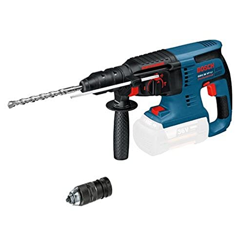 Bosch Professional Akku Bohrhammer GBH 36 V-LI Plus (mit SDS Plus Wechselbohrfutter, ohne Akkus und Ladegerät, in L-BOXX 238) von Bosch Professional