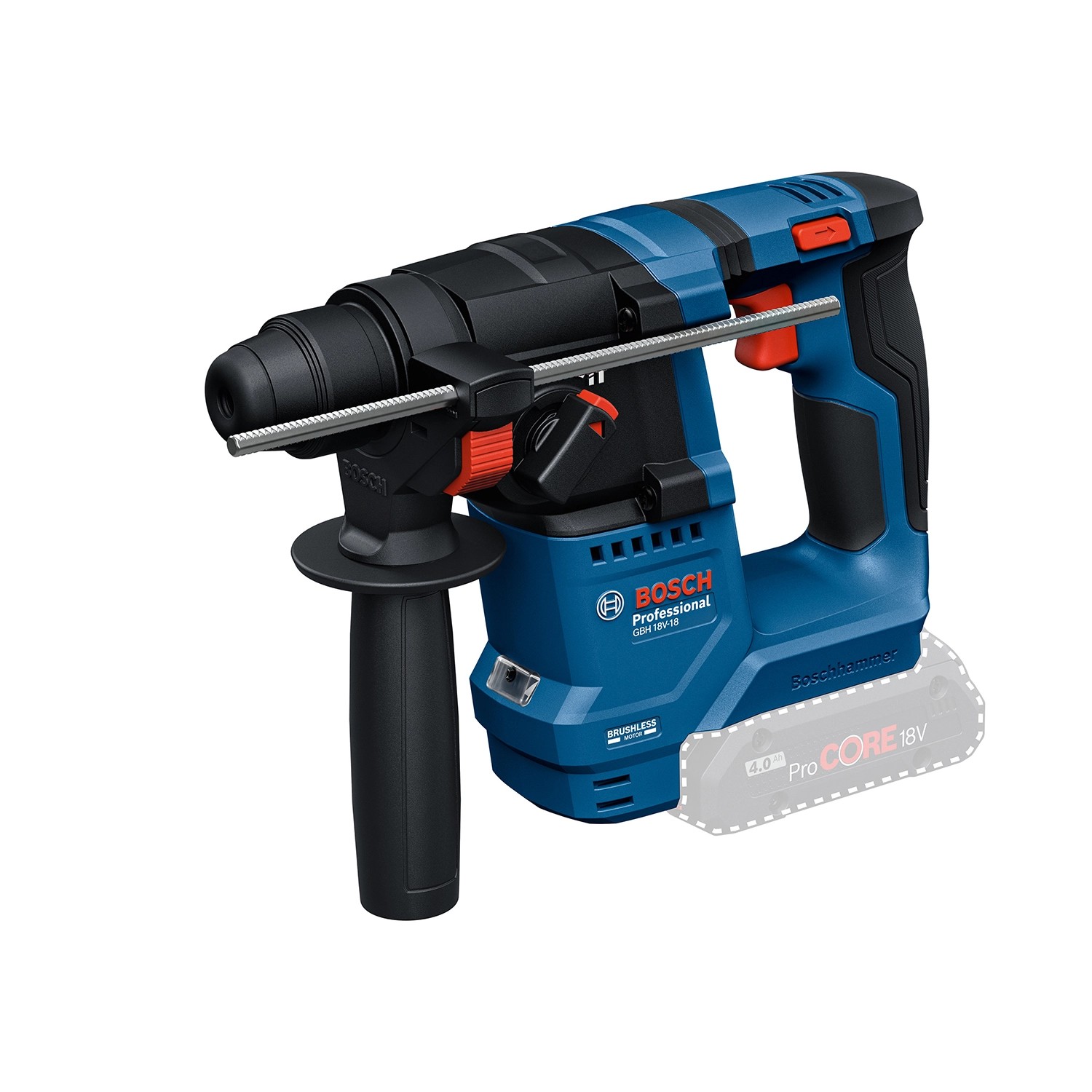 Bosch Professional Akku-Bohrhammer mit Onechuck GBH 18V-18 X Bosch Professional Akku-Bohrhammer mit Onechuck GBH 18V-18 X von Bosch Professional