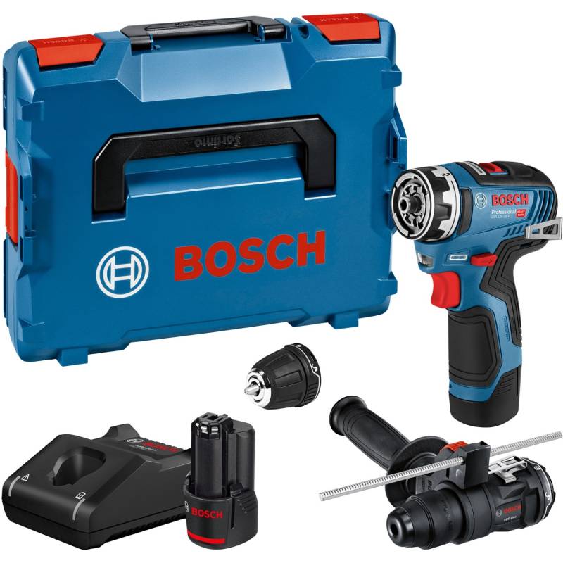 Bosch Professional Akku Bohrschrauber GSR 12V-35 FC mit 2 x 3 Ah GFA in L-Boxx von Bosch Professional