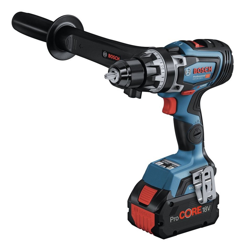 Bosch Professional Akku-Bohrschrauber GSR 18V-150 C, 18 V, Mit 2x Akku ProCORE 8 Ah - in L-BOXX 136 Bosch Professional Akku-Bohrschrauber GSR 18V-150 C, 18 V, Mit 2x Akku ProCORE 8 Ah - in L-BOXX 136 von Bosch Professional