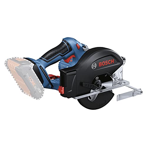 Bosch Professional Akku-Kreissäge GKM 18V-50 (schnellerer Arbeitsfortschritt, weniger Funken und Späne, ohne Akkus und Ladegerät) von Bosch Professional