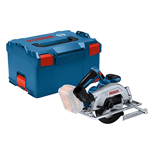 Bosch Professional 18V System Akku-Kreissäge GKS 18V 57-2 (165 mm Sägeblatt, 57 mm Schnitttiefe, ohne Akkus und Ladegerät, in L-BOXX) von Bosch Professional