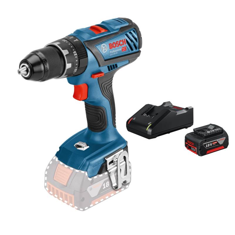 Bosch Professional Akku-Schlagbohrschrauber GSB 18 V-28 inkl. Akku-Starter-Set von Bosch Professional