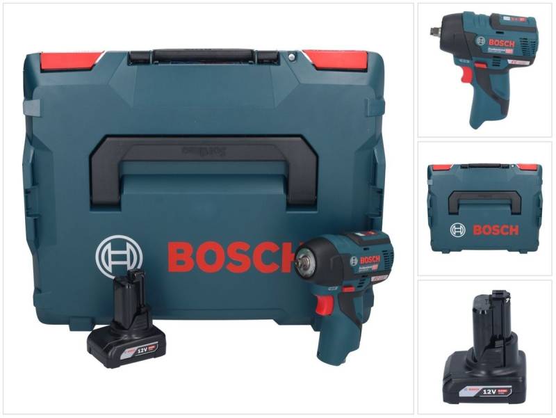 Bosch Professional Akku-Schlagschrauber GDS 12V-115 Professional Akku Drehschlagschrauber 12 V 115 Nm 3/8" Br von Bosch Professional