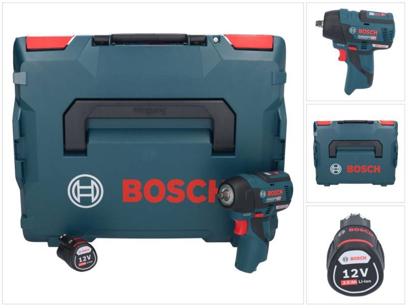 Bosch Professional Akku-Schlagschrauber GDS 12V-115 Professional Akku Drehschlagschrauber 12 V 115 Nm 3/8" Br von Bosch Professional