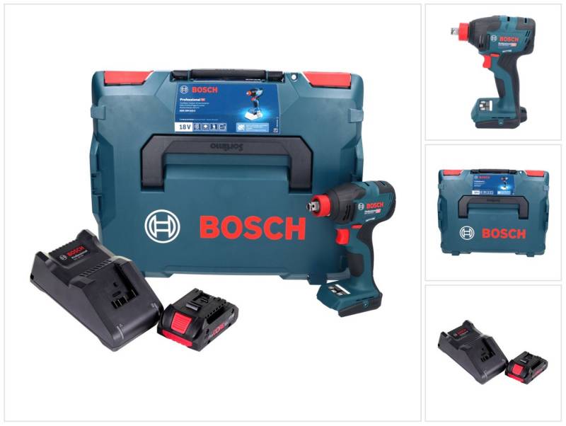 Bosch Professional Akku-Schlagschrauber GDX 18V-210 C Professional 18 V 210 Nm + 1x Akku 4 Ah + Lader + L-Boxx Bosch Professional Akku-Schlagschrauber GDX 18V-210 C Professional 18 V 210 Nm + 1x Akku 4 Ah + Lader + L-Boxx von Bosch Professional