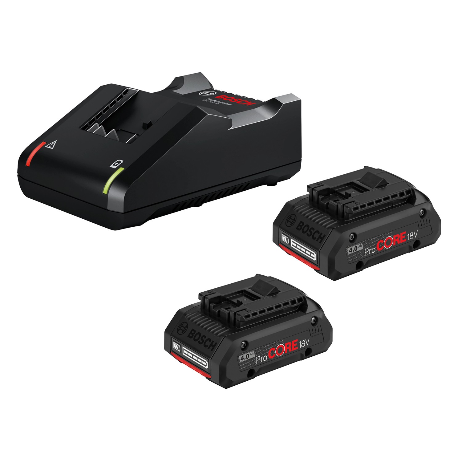Bosch Professional Akku-Starterset mit 2x ProCore 18 V 4 Ah Akku & Ladegerät GAL Bosch Professional Akku-Starterset mit 2x ProCore 18 V 4 Ah Akku & Ladegerät GAL von Bosch Professional