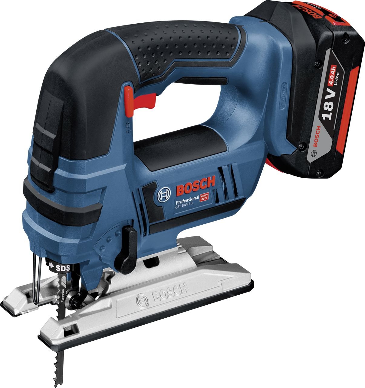 Bosch Professional Akku-Stichsäge GST 18V-LI B inkl. Akku und Ladegerät Bosch Professional Akku-Stichsäge GST 18V-LI B inkl. Akku und Ladegerät von Bosch Professional