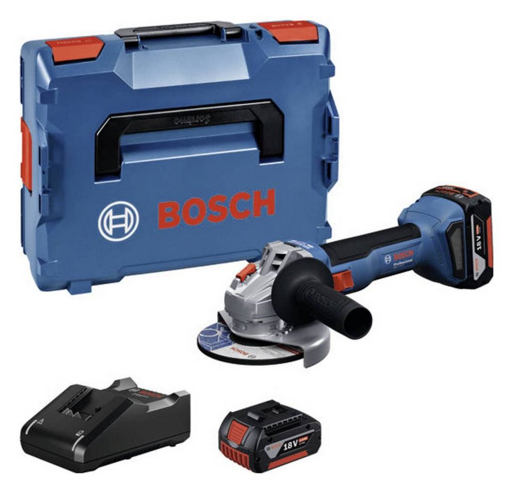 Bosch Professional Akku-Winkelschleifer Akku-Winkelschleifer2 x Akku GBA 18V 5.0Ah Bosch Professional Akku-Winkelschleifer Akku-Winkelschleifer2 x Akku GBA 18V 5.0Ah von Bosch Professional
