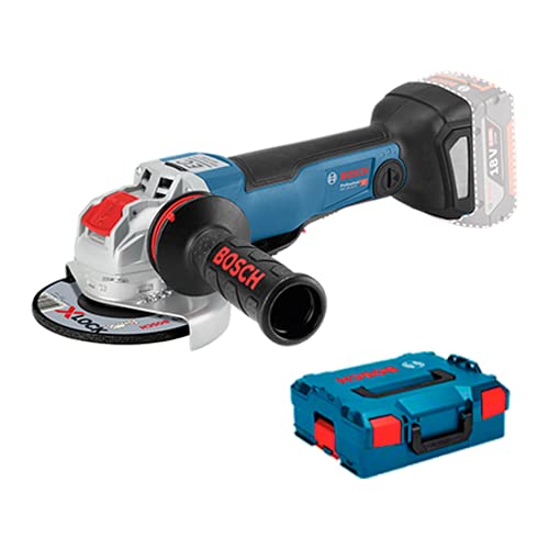 Bosch Professional Akku Winkelschleifer GWX 18V-10 PC (ohne Akku, 18 V, X-LOCK, Connect Ready, ScheibenØ125mm, in L-BOXX) von Bosch Professional