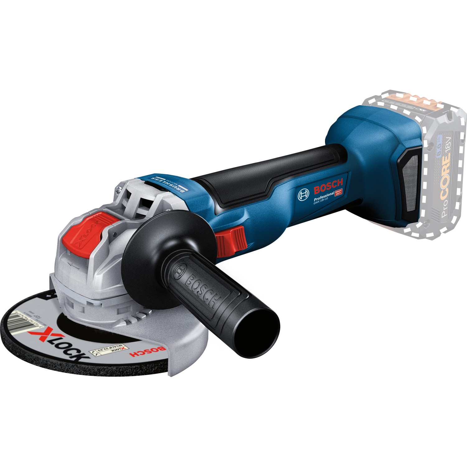 Bosch Professional Akku-Winkelschleifer GWX 18V-10 Solo 125 mm Bosch Professional Akku-Winkelschleifer GWX 18V-10 Solo 125 mm von Bosch Professional