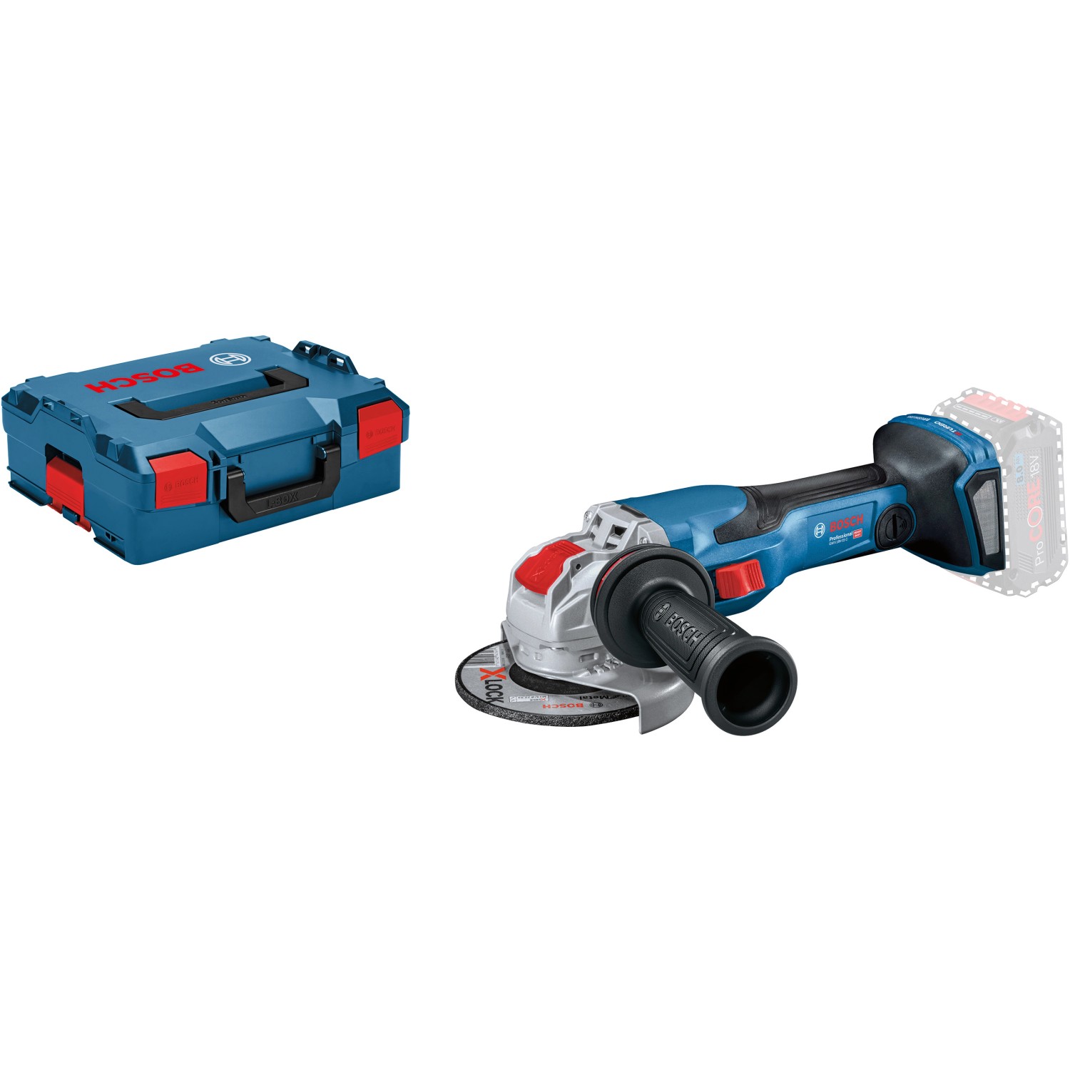 Bosch Professional Akku-Winkelschleifer Biturbo GWX 18V-15 C Solo 125 mm, L-Boxx Bosch Professional Akku-Winkelschleifer Biturbo GWX 18V-15 C Solo 125 mm, L-Boxx von Bosch Professional