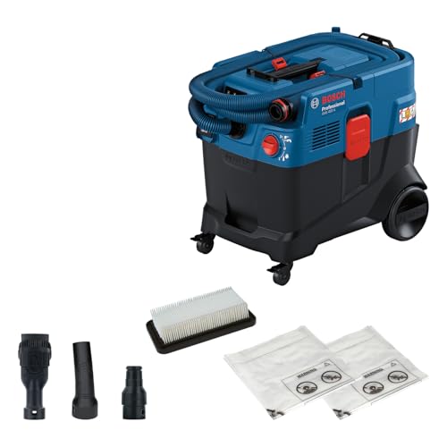 Bosch Professional Allessauger Gas 400 A (1200 W, automatische Filterreinigung (AFC), inkl. Hauptfilter, Schlauch, Werkzeugadapter, Krümmer, 2X Entsorgungssack) von Bosch Professional