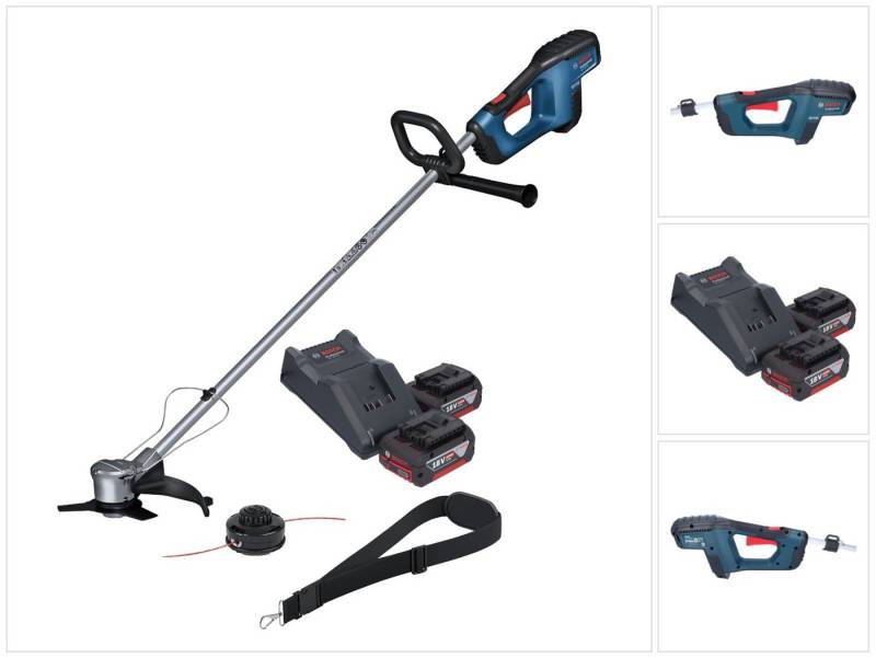 Bosch Professional Akku-Freischneider Bosch GFR 18V-23 Professional Freischneider 18 V + 2x Akku + Lader von Bosch Professional