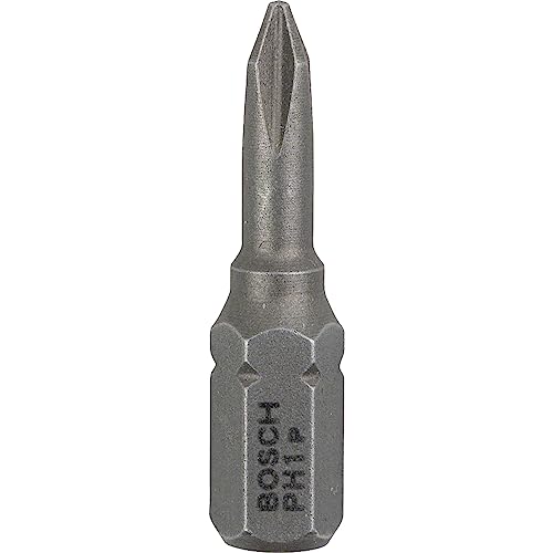 Bosch Professional Bit Extra-Hart für Phillips-Kreuzschlitzschrauben (PH1, Länge: 25 mm, 25 Stück) von Bosch Accessories