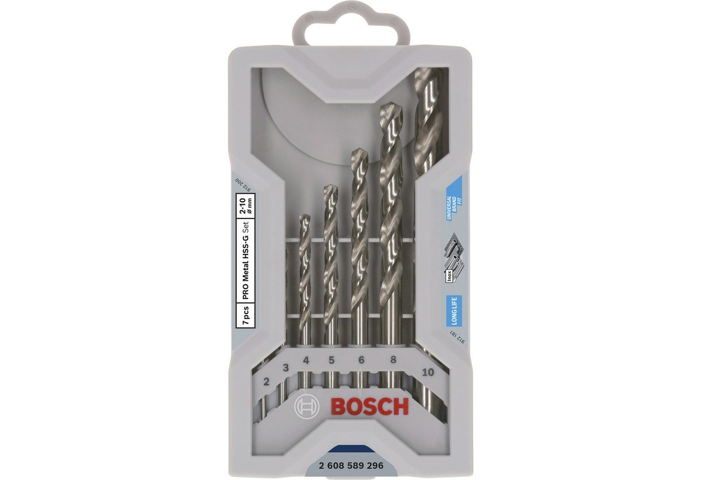 Bosch Professional Bohrer- und Bitset Bosch Professional Mini X-Line Metallbohrer-Set von Bosch Professional