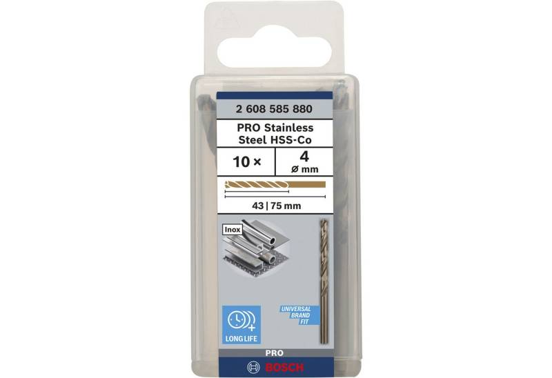 Bosch Professional Bohrer- und Bitset Bosch Professional PRO Stainless Steel HSS-Co Bosch Professional Bohrer- und Bitset Bosch Professional PRO Stainless Steel HSS-Co von Bosch Professional
