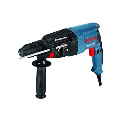 Bosch Professional Bohrhammer GBH 2-26 F (Leistung 830 Watt, Wechselfutter SDS-plus, inkl. Zusatzhandgriff, Tiefenanschlag, Maschinentuch, Schnellwechselbohrfutter, Handwerkoffer) Bosch Professional Bohrhammer GBH 2-26 F (Leistung 830 Watt, Wechselfutter SDS-plus, inkl. Zusatzhandgriff, Tiefenanschlag, Maschinentuch, Schnellwechselbohrfutter, Handwerkoffer) von Bosch Professional