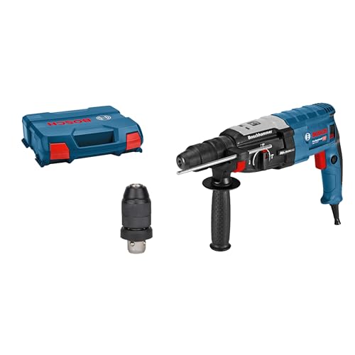 Bosch Professional Bohrhammer GBH 2-28 F (inkl. Zusatzhandgriff, Tiefenanschlag 210mm, Maschinentuch, Schnellwechselbohrfutter, Wechselfutter SDS-plus, Handwerkoffer) Bosch Professional Bohrhammer GBH 2-28 F (inkl. Zusatzhandgriff, Tiefenanschlag 210mm, Maschinentuch, Schnellwechselbohrfutter, Wechselfutter SDS-plus, Handwerkoffer) von Bosch Professional