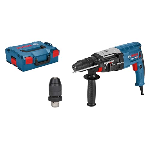 Bosch Professional Bohrhammer GBH 2-28 F (inkl. Zusatzhandgriff, Tiefenanschlag 210mm, Maschinentuch, Schnellspannbohrfutter 13mm, Wechselfutter SDS-plus, L-BOXX) von Bosch Professional