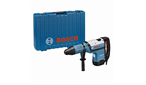 Bosch Professional Bohrhammer GBH 12-52 D (1700 Watt, 19 Joule, SDS max, Überlastkupplung, Höchstleistung beim Bohren und Meißeln, inkl. Zusatzhandgriff, Fetttube, Maschinentuch, im Handwerkerkoffer) von Bosch Professional