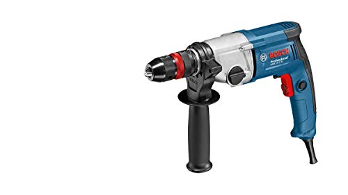 Bosch Professional Bohrmaschine GBM 13-2 RE (Leistung 750 Watt, 240 Volt, inkl. Präzisionsbohrfutter 13 mm, Zusatzhandgriff, Tiefenanschlag 210 mm, im Karton) von Bosch Professional