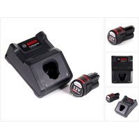 Bosch Professional - Bosch gal 12V-40 Professional Schnell Ladegerät für 12V Akkus ( 1600A019R3 ) + 3,0 Ah Akku ( 1600A00X79 ) von Bosch Professional