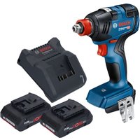 Bosch gdx 18V-200 Professional Akku Drehschlagschrauber 18 v 200 Nm Brushless + 2x ProCORE Akku 4,0 Ah + Ladegerät von Bosch Professional