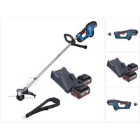 Bosch grt 18V-33 Professional Akku Rasentrimmer 18 v 330 mm Brushless + 2x Akku 4,0 Ah + Ladegerät von Bosch Professional
