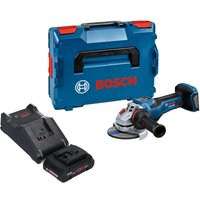 Bosch gws 18V-15 psc Professional Akku Winkelschleifer 18 v 125 mm biturbo Brushless + 1x ProCORE Akku 4,0 Ah + Ladegerät + L-Boxx von Bosch Professional