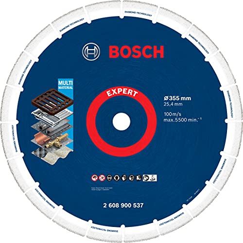 Bosch Accessories 1x Expert Diamond Metal Wheel Große Trennscheiben (für Gusseisen, Ø 355 mm, Zubehör Benzinsäge, Pendelsäge) von Bosch Accessories